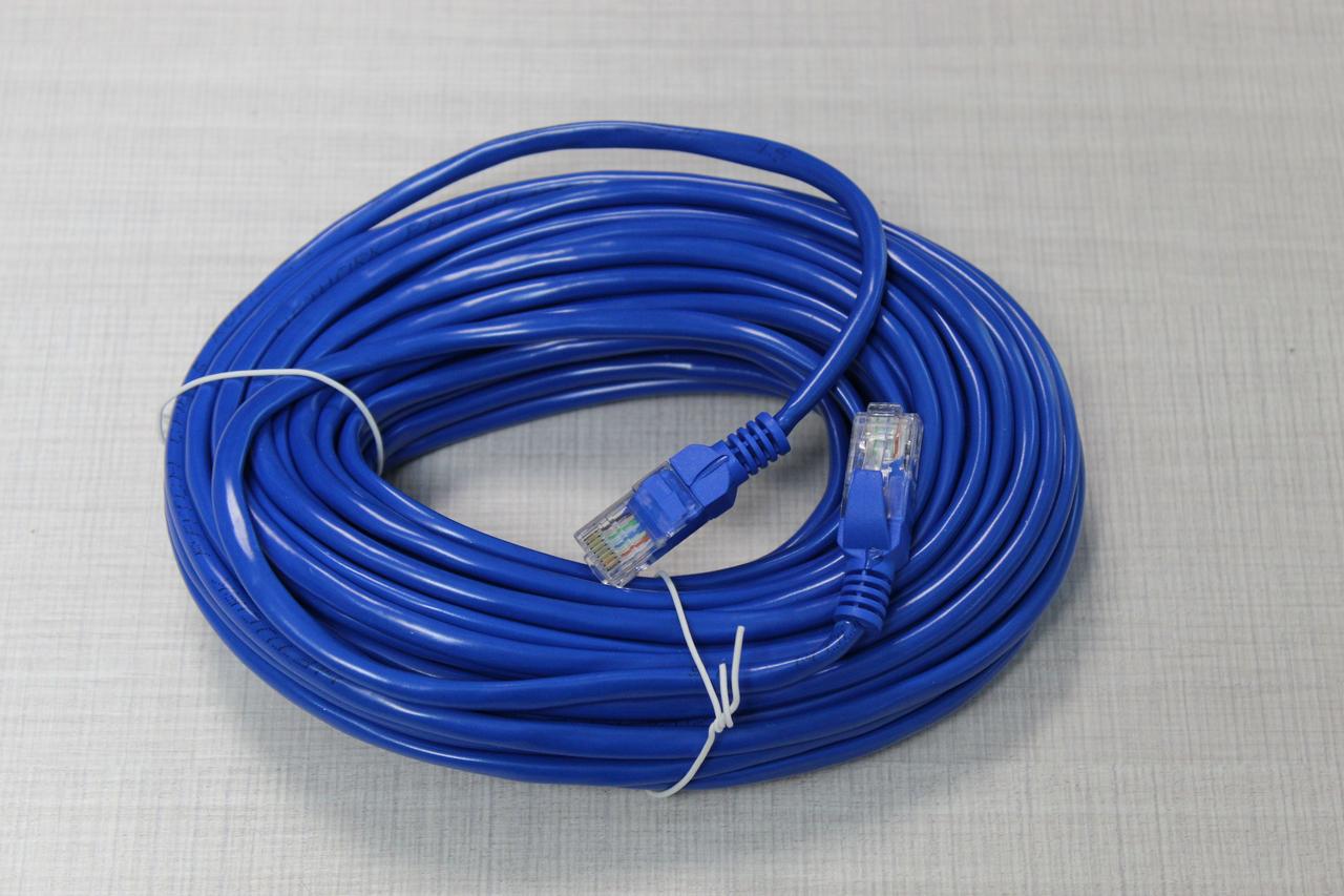 Патч-корд 15.0 м Cat 5e LAN кабель