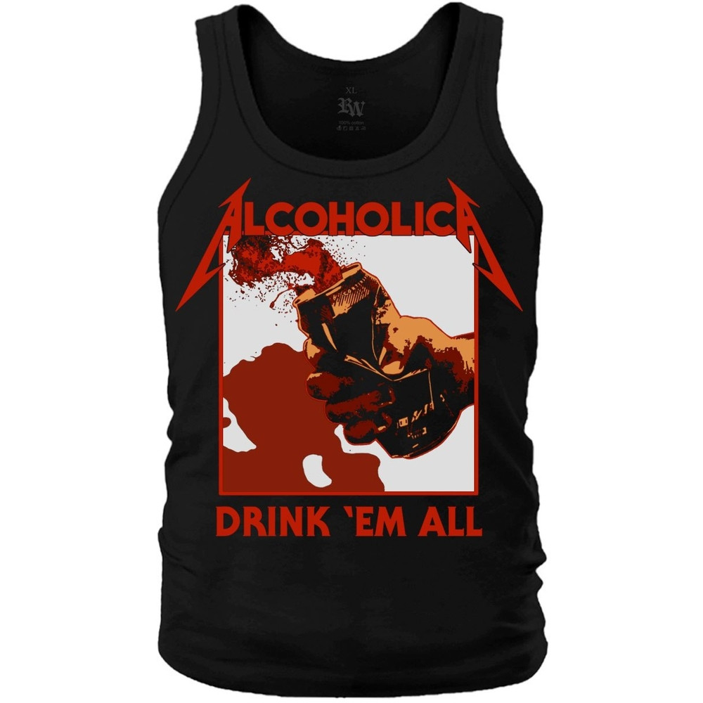 Майка Alcoholica "Drink `Em All", Розмір M