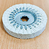 Круг полірувальний 150х19х20 мм Brandt, Cehisa, на кромкооблицювальний верстат, фото 3