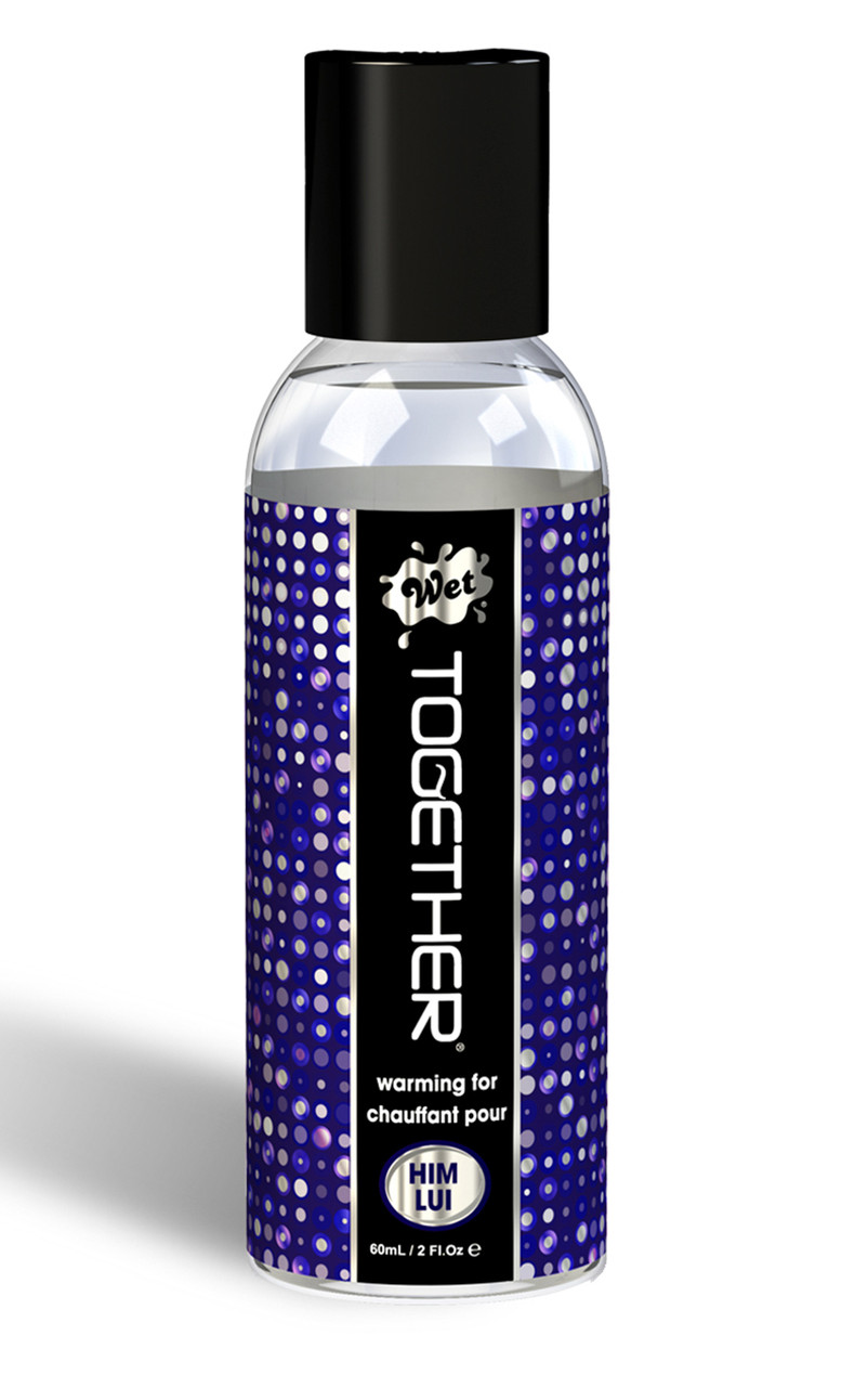 Набір лубрикантів — WET Together Lubricant for Couples 2x60ml Кітті, фото 1