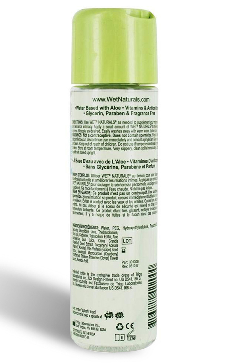 (ПІЦАРАПАНА БАНКА) Лубрикант для чутливої шкіри — Wet Naturals Silky Supreme, 93ml Кітті, фото 1
