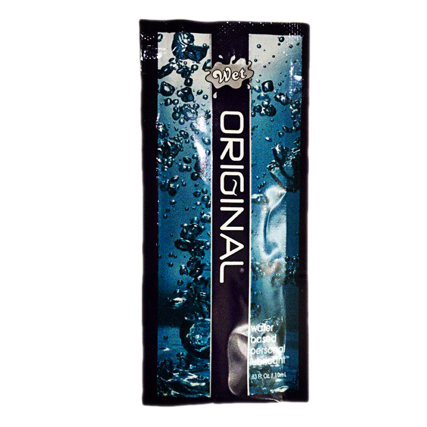 Інтимне мастило без смаку, кольору та запаху — WET Original, 10ml Кітті, фото 1