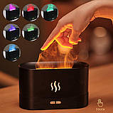 Зволожувач повітря RIAS DQ-701A RGB з ефектом полум'я 180ml Black (3_05008), фото 7