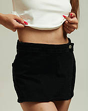 Спідниця-шорти джинсові Dilvin 71508 36 чорний