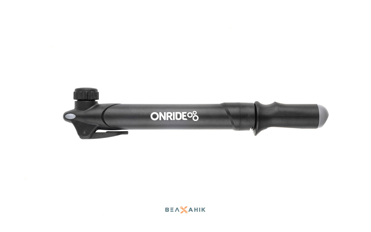 Насос компактний міні ONRIDE Eco Pl 80PSI універсальний ніпель, фото 1