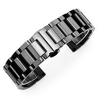 Комплект для годинника Xiaomi Watch S1 Active чорний (чохол + ремінець Rolex design 22 мм), фото 9