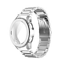 Комплект для годинника Xiaomi Watch S3 сріблястий (чохол + ремінець Rolex design 22 мм), фото 3