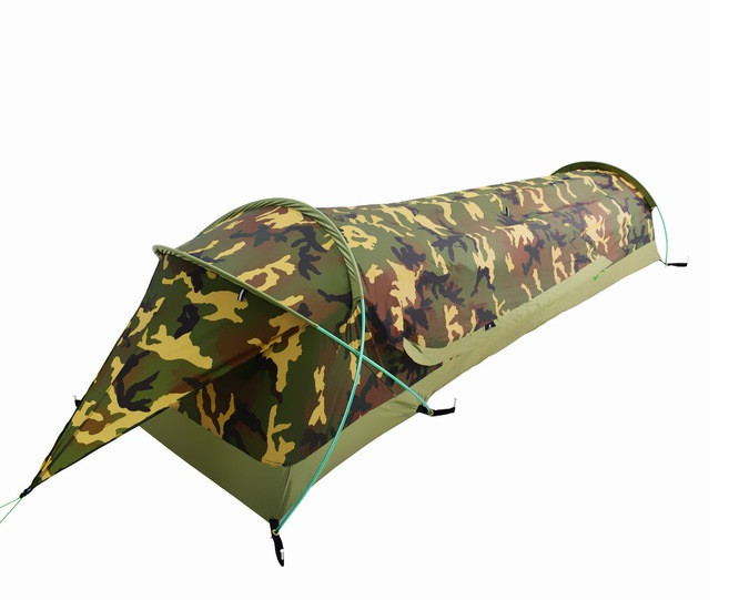 Тунельна одномісна палатка Solve - Woodland T007-водонепроникність-5000 мм, фото 1