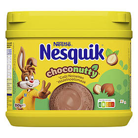 Какао Nestle Nesquik Choco Nutty зі смаком фундуку 350г