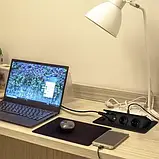 Прихована потрійна розетка вбудована висувна розетка Izoxis 21659 Польща, фото 3