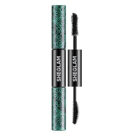 Подвійна туш для вій для подовження та об'єму Sheglam All-in-One Volume & Length Mascara, фото 1
