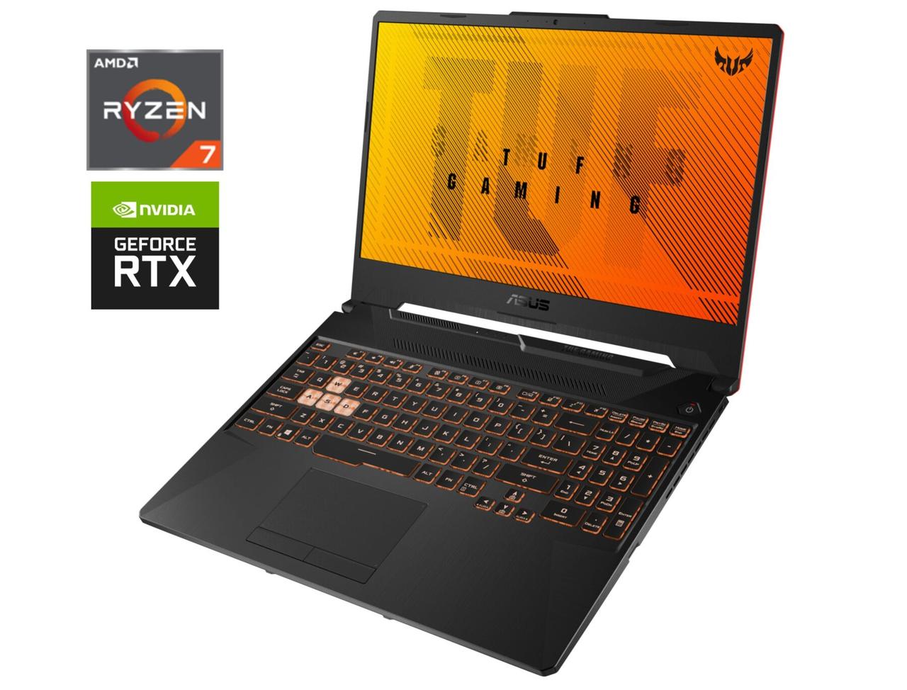 Ігровий ноутбук Б-клас Asus TUF Gaming FA506IV/ 15.6" 1920x1080/ Ryzen 7 4800H/ 16GB RAM/ 128GB SSD+2000GB HDD/ RTX 2060 6GB