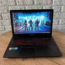 Ігровий ноутбук Б-клас Asus FX53VD/ 15.6" 1920x1080/ i7-7700HQ/ 16GB RAM/ 512GB SSD/ GTX 1050 2GB, фото 2