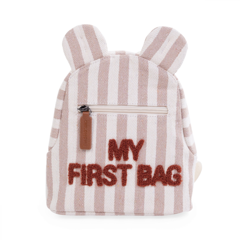 Рюкзак дитячий Childhome My first bag nude/terracotta, арт. CWKIDBSTNR