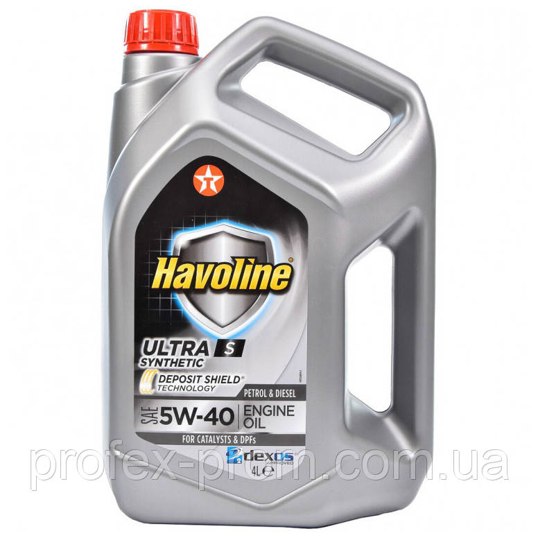 Олива моторна Texaco Havoline Ultra S 5W-40, 4л (шт.)