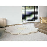 Килимок ігровий Childhome Flower 110 см білий/жовтий, арт. CCPMFL, фото 4