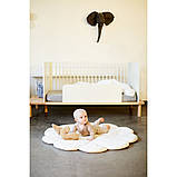 Килимок ігровий Childhome Flower 110 см білий/жовтий, арт. CCPMFL, фото 6