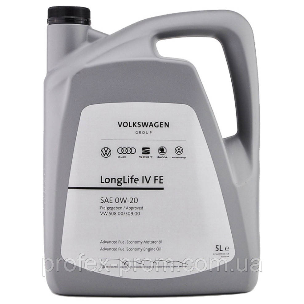 Олива VW LongLife IV FE 0W-20, 5л (шт.)