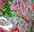 Конструктор дитячий із блоків 3D Magic Blocks у формі ведмедика, наноблок 3д конструктори для дорослих і дітей, фото 4