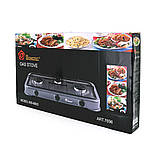 Газова Плита Domotec MS 6603 (3 конфорки), фото 2