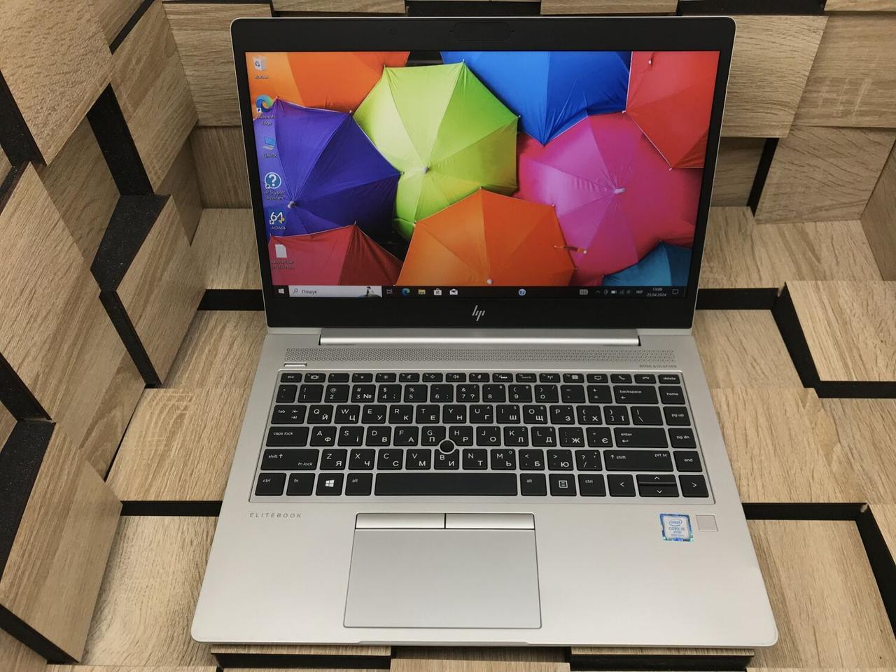 Б/в Ультрабук Б-клас HP EliteBook 840 G5 14" 1920x1080| Core i5-8350U| 8 GB RAM| 256 GB SSD| UHD 620