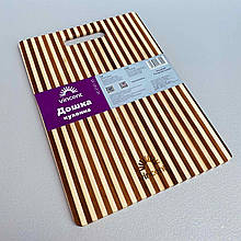 Дошка кухонна Vincent прямокутна бамбук 33 х 23 х 0,8 см 2101-33 VC