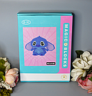 Дитячий конструктор Стіч 25 см із блоків 3Д Blocks, наноблок 3д конструктори для дорослих і дітей, фото 6