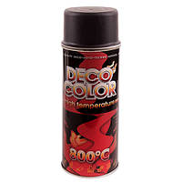 Deco Color Фарба аероз. 400ml/термостійка 300*С чорний