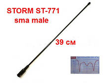 Антена для портативних радіостанцій STORM ST-771SM 136-174 / 400-470МГц SMA - male