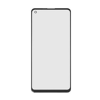 Скло корпусу Samsung A217 Galaxy A21s 2020 з ОСА-плівкою, black (Original PRC)