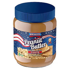 Арахісова паста Bon Nuts Peanut Butter Creamy 340г ск/б 12шт/ящ, Франція