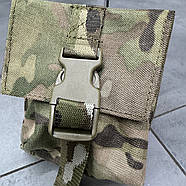 Підсумок під 2 гранати на Моллі, Мультикам, WINTAC, Cordura 1000D, тактичний чохол під дві гранати на Моллі, фото 5