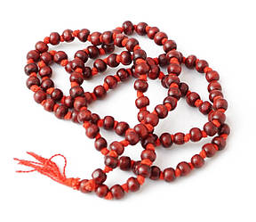 Чітки із Червоного Чандана перев'язані 7 мм.