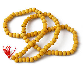 Чітки фарбовані Куркумою 8 мм.