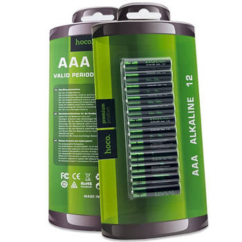 Батарейки Hoco Alkaline LR3/ AAA (мізинчикові, упаковка 12шт)