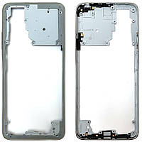 Рамка корпусу Xiaomi Redmi Note 11, Redmi Note 11S (срібляста)