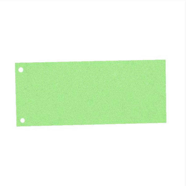 Закладки Esselte картонні зелені 100 штук 624447