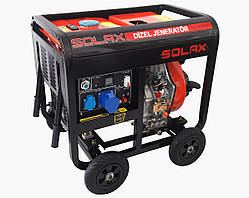 Дизельний генератор SOLAX SDJ10000ME, однофазний, 6,5 кВт