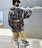 Толстовка дитяча підліткова тепла на флісі, фото 3