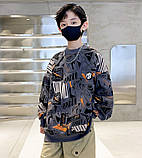 Толстовка дитяча підліткова тепла на флісі, фото 4