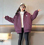 Худі підліткове для дівчаток тепле на хутрі, фото 3