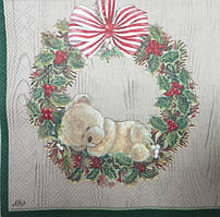 Серветка для декупажу 33х33см, НГМ-13