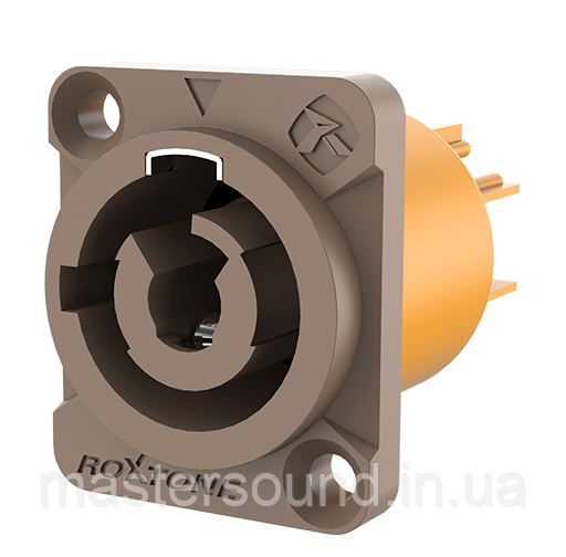 Роз'єм Roxtone RAC3MPI-WP панельний тип powerCON