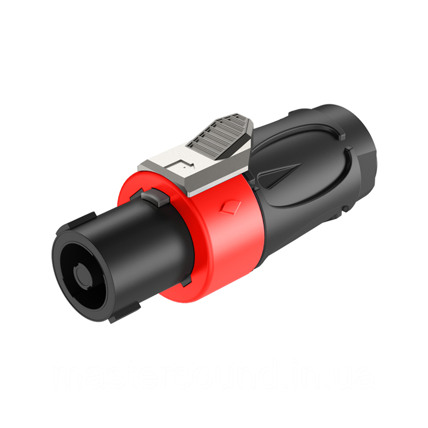 Разъем Roxtone RS4F-N-RD Speakon male (папа)