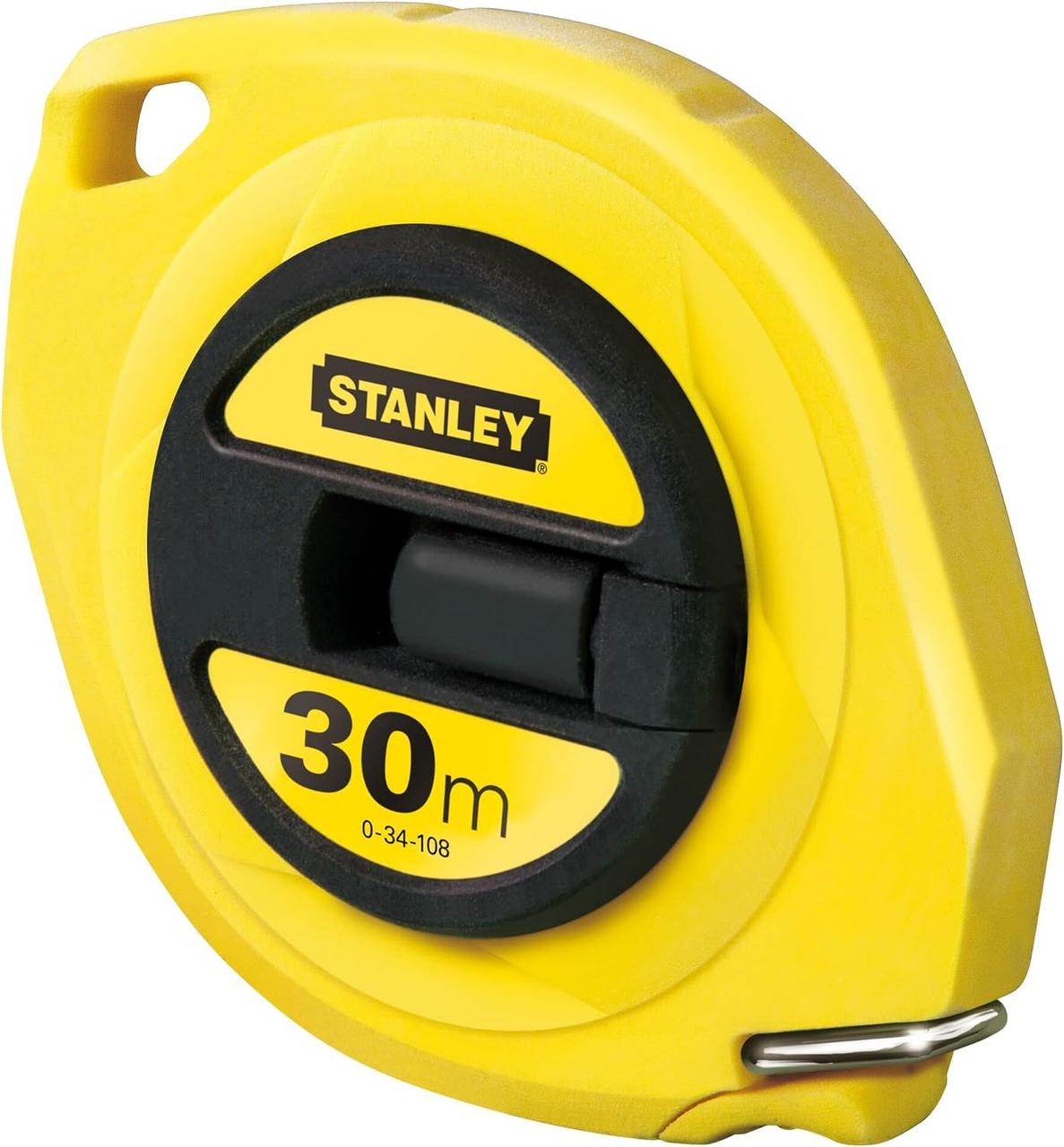 Рулетка / мірна стрічка 30 м х 9,5 мм сталева стрічка Stanley 0-34-108