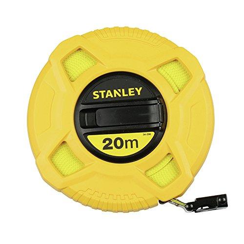 Рулетка 20 м х 12,7 мм скловолоконна стрічка Stanley 0-34-296