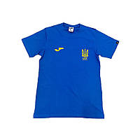 Футболка Joma Ukraine AFU бавовняна синя 101739.700-AFU, Синій, Розмір (EU) — S
