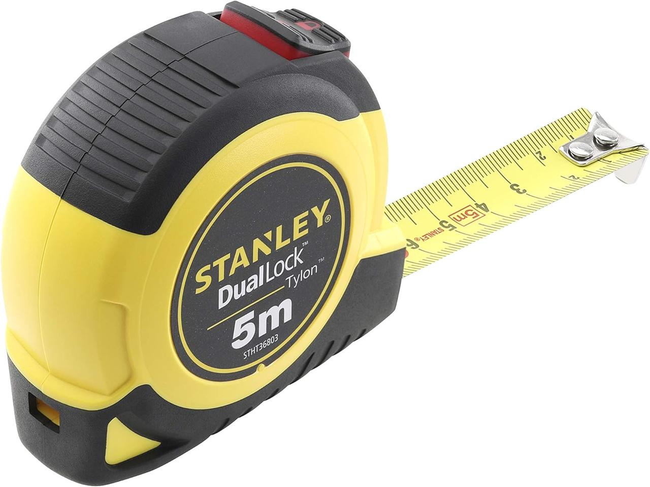 Рулетка вимірювальна 5 м х 19 мм Stanley Tylon Dual Lock STHT36803-0