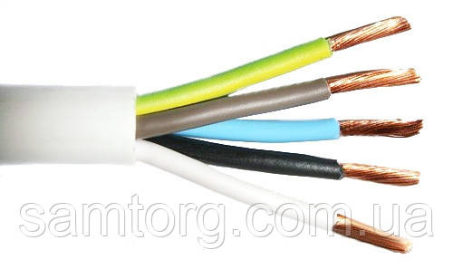 Провід ПВС 5х1,5 - замовити недорого в Києві!