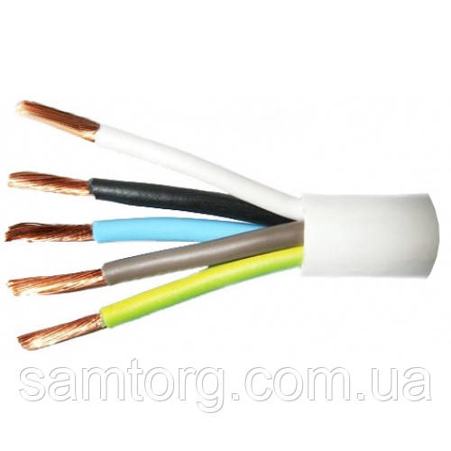 Провід ПВС 5х1,5 - краща ціна за метр у Києві!